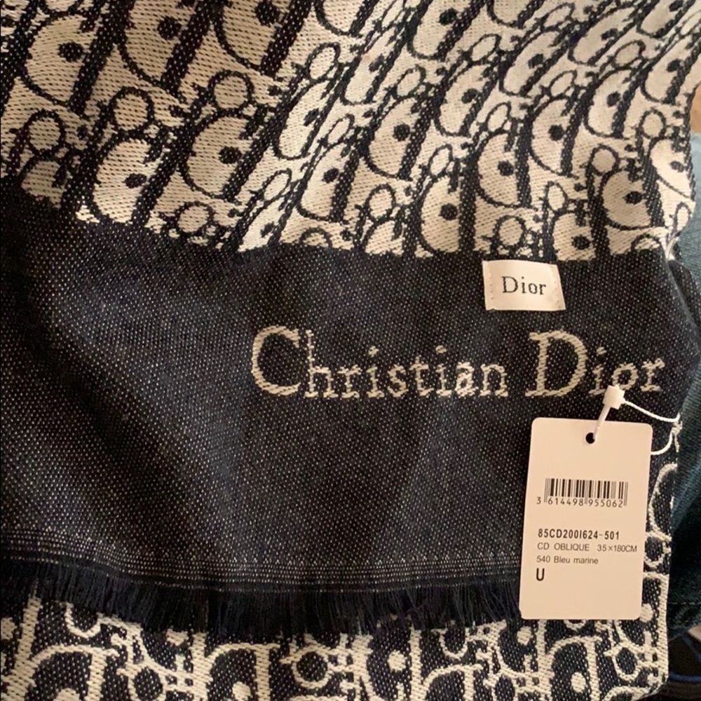 Christian Dior scarf.